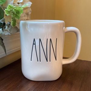 Rae Dunn ANN ceramic mug